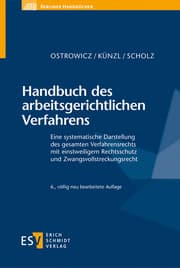 Cover von Handbuch des arbeitsgerichtlichen Verfahrens