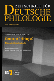 Cover von Deutsche Philologie?