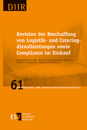 Cover von Revision der Beschaffung von Logistik- und Cateringdienstleistungen sowie Compliance im Einkauf