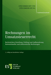 Cover von Rechnungen im Umsatzsteuerrecht