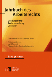 Cover von Jahrbuch des Arbeitsrechts