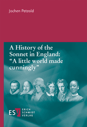 Cover von A History of the Sonnet in England: 'A little world made cunningly'