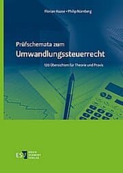 Cover von Prüfschemata zum Umwandlungssteuerrecht