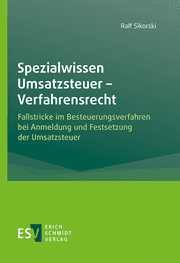 Cover von Spezialwissen Umsatzsteuer - Verfahrensrecht