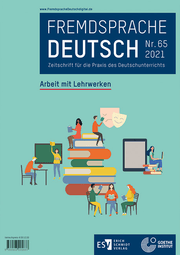 Cover von Fremdsprache Deutsch - - Heft 65 (2021): Arbeit mit Lehrwerken