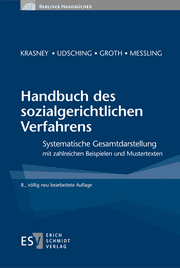Cover von Handbuch des sozialgerichtlichen Verfahrens