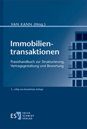 Cover von Immobilientransaktionen