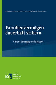 Cover von Familienvermögen dauerhaft sichern