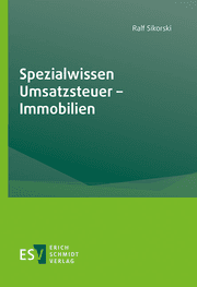 Cover von Spezialwissen Umsatzsteuer - Immobilien