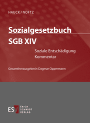 Cover von Sozialgesetzbuch (SGB) XIV: Soziale Entschädigung - Einzelbezug