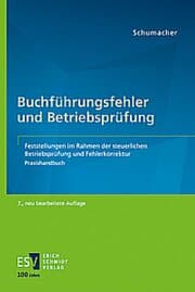Cover von Buchführungsfehler und Betriebsprüfung