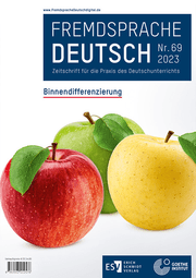 Cover von Fremdsprache Deutsch - - Heft 69 (2023): Binnendifferenzierung