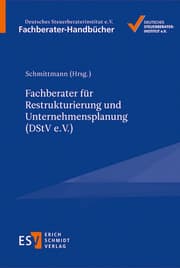 Cover von Fachberater für Restrukturierung und Unternehmensplanung (DStV e.V.)