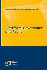 Cover von Plattform-Governance und Recht