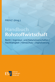 Cover von Handbuch Rohstoffwirtschaft
