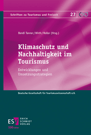 Cover von Klimaschutz und Nachhaltigkeit im Tourismus