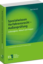 Cover von Spezialwissen Verfahrensrecht - Außenprüfung