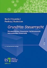Cover von Grundriss Steuerrecht