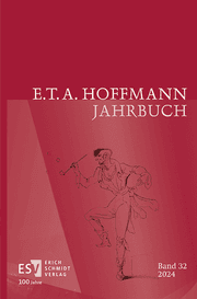 Cover von E.T.A. Hoffmann-Jahrbuch 2024