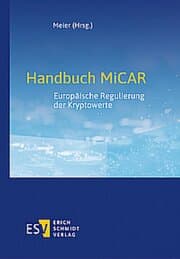Cover von Handbuch MiCAR