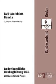 Cover von Bodenkundliche Baubegleitung BBB