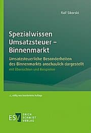 Cover von Spezialwissen Umsatzsteuer - Binnenmarkt