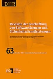 Cover von Revision der Beschaffung von Softwarelizenzen und Sicherheitsdienstleistungen