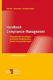 Cover von Handbuch Compliance-Management