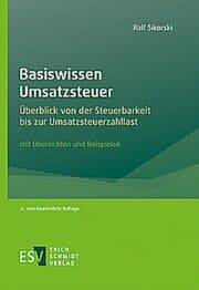 Cover von Basiswissen Umsatzsteuer