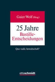Cover von 25 Jahre Bastille-Entscheidungen