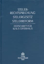 Cover von Steuerrechtssprechung, Steuergesetz, Steuerreform