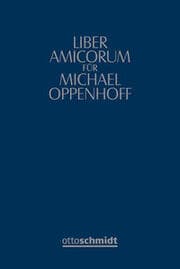 Cover von Liber amicorum Michael Oppenhoff