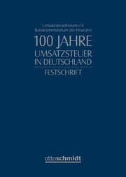 Cover von 100 Jahre Umsatzsteuer in Deutschland 1918-2018