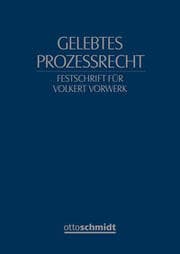 Cover von Gelebtes Prozessrecht