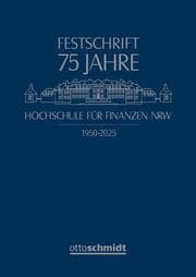 Cover von 75 Jahre Hochschule für Finanzen NRW