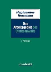 Cover von Das Arbeitsgebiet des Staatsanwalts
