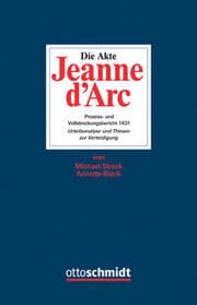 Cover von Die Akte Jeanne d'Arc