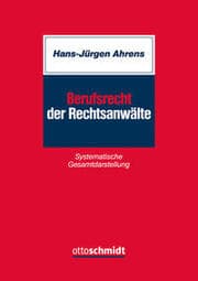 Cover von Berufsrecht der Rechtsanwälte