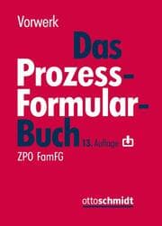 Cover von Das Prozessformularbuch