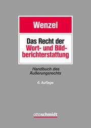 Cover von Das Recht der Wort- und Bildberichterstattung