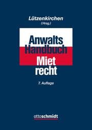 Cover von Anwalts-Handbuch Mietrecht