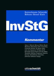 Cover von Investmentsteuergesetz InvStG