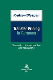 Cover von Transfer Pricing in Germany