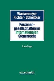 Cover von Personengesellschaften im Internationalen Steuerrecht