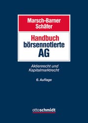 Cover von Handbuch börsennotierte AG