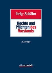 Cover von Rechte und Pflichten des Vorstands