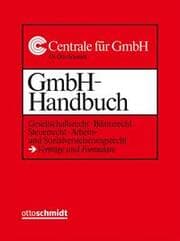 Cover von GmbH-Handbuch