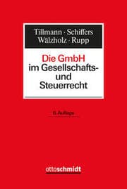 Cover von Die GmbH im Gesellschafts- und Steuerrecht