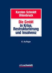 Cover von Die GmbH in Krise, Restrukturierung und Insolvenz