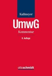 Cover von Umwandlungsgesetz
